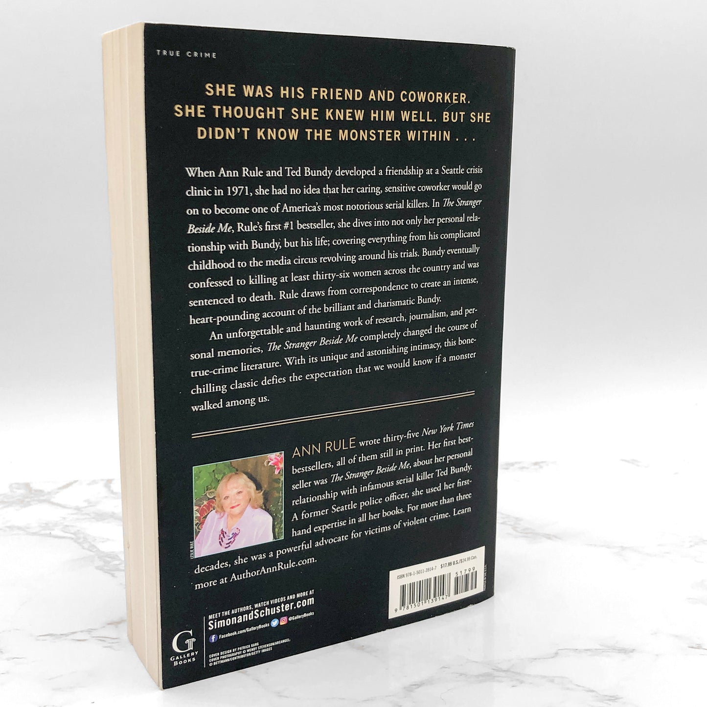 The Stranger Beside Me by Ann Rule [TRADE PAPERBACK] 2018 • Gallery Books