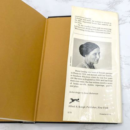 The Summer Before the Dark by Doris Lessing [U.S. FIRST EDITION] 1973 • Knopf