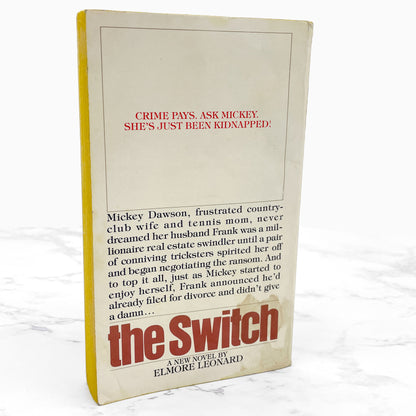 The Switch by Elmore Leonard [FIRST EDITION • FIRST PRINTING] 1978 • Bantam *condition
