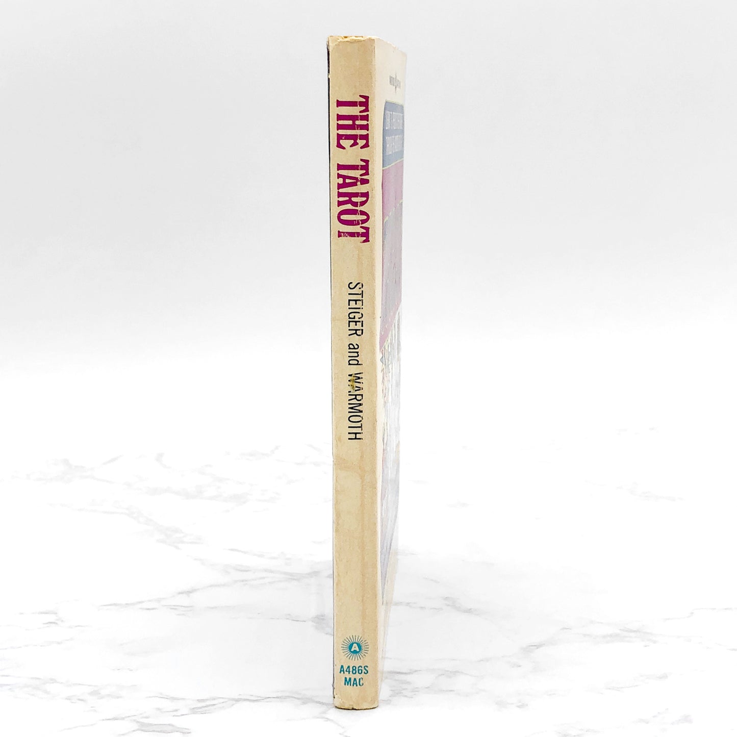 The Tarot by Brad Steiger and Ron Warmoth [FIRST PAPERBACK PRINTING] 1969 • Award Books