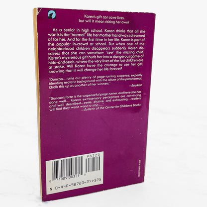 The Third Eye by Lois Duncan [FIRST PAPERBACK EDITION] 1985 • Laurel-Leaf