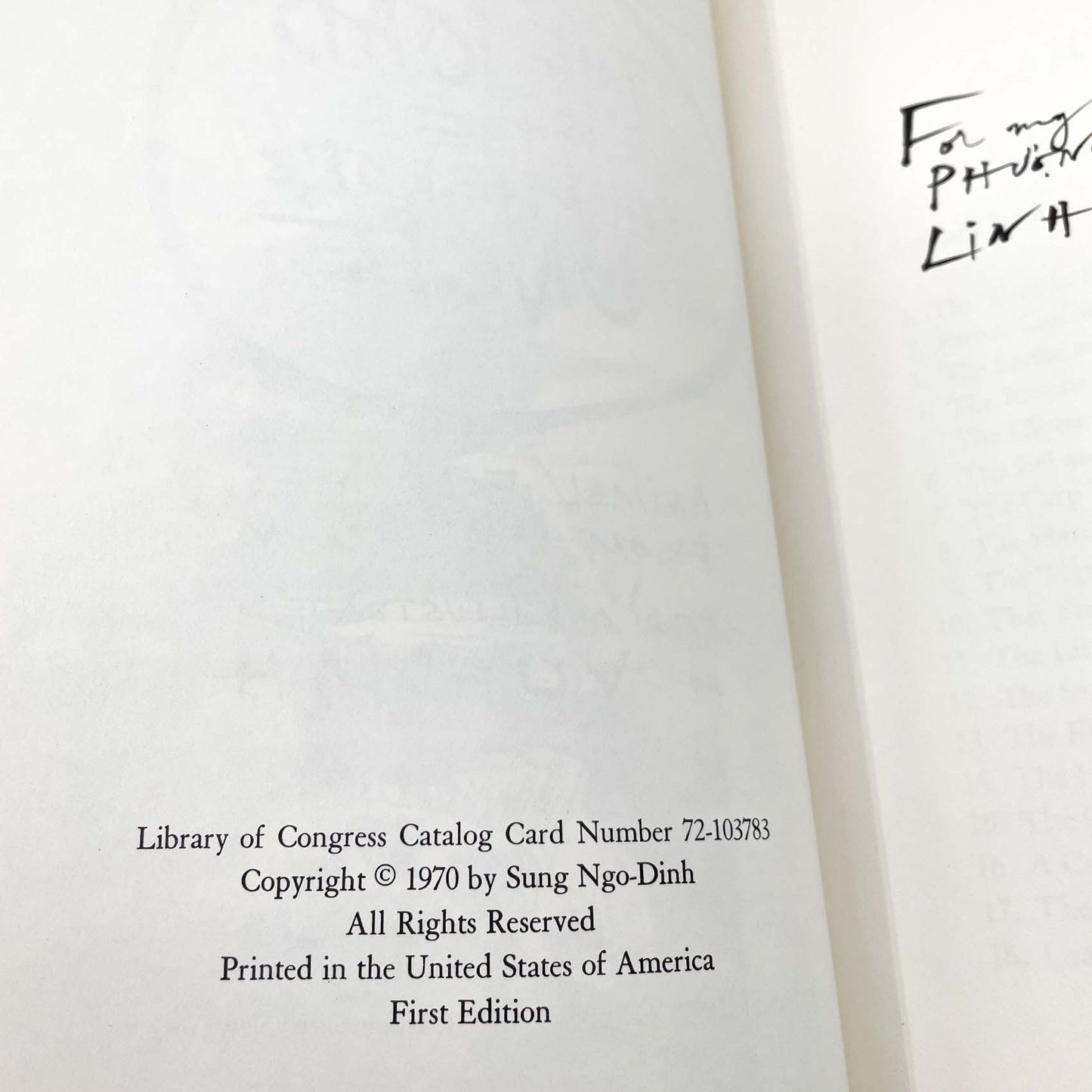 The Toad Is the Emperor's Uncle: Animal Folktales from Viet-Nam by Vo Dinh Mai [FIRST EDITION] 1970