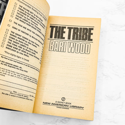 The Tribe by Bari Wood [FIRST PAPERBACK PRINTING] 1981 • Signet