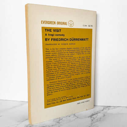 The Visit: A Tragi-Comedy by Friedrich Dürrenmatt [TRADE PAPERBACK] 1977 • Grove Press