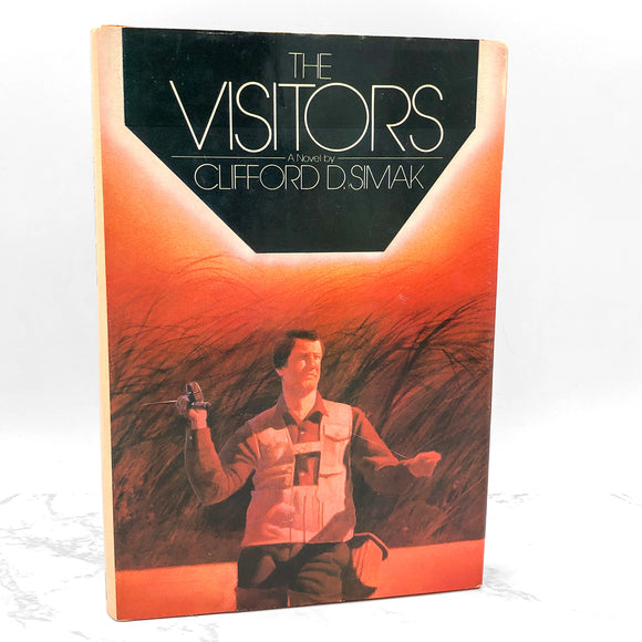 The Visitors by Clifford D. Simak [1980 HARDCOVER] • Del-Rey