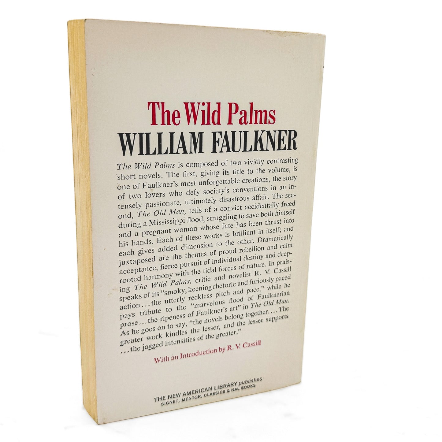 The Wild Palms by William Faulkner [1968 PAPERBACK] • Signet