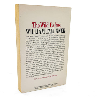 The Wild Palms by William Faulkner [1968 PAPERBACK] • Signet