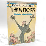 The Witches by Roald Dahl [FIRST PAPERBACK EDITION] 1985 • Puffin Books