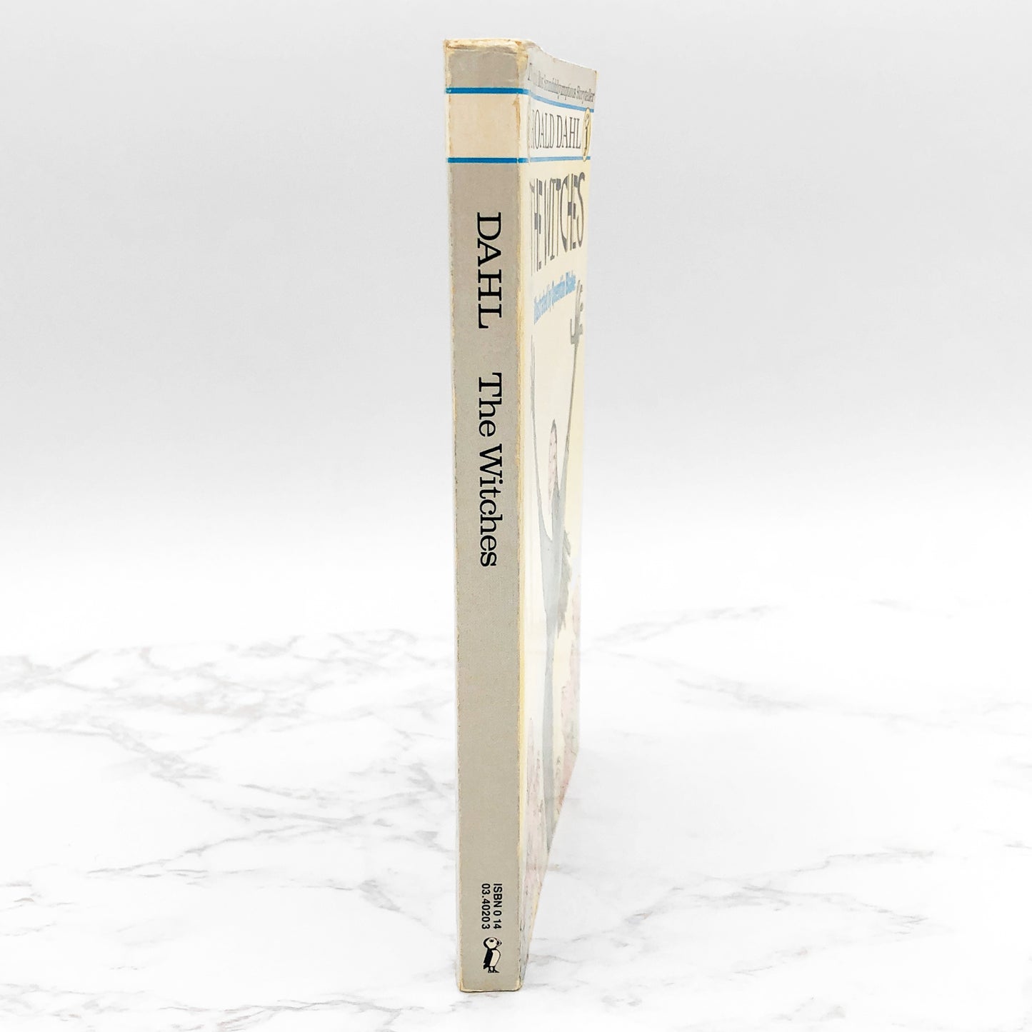 The Witches by Roald Dahl [FIRST PAPERBACK EDITION] 1985 • Puffin Books