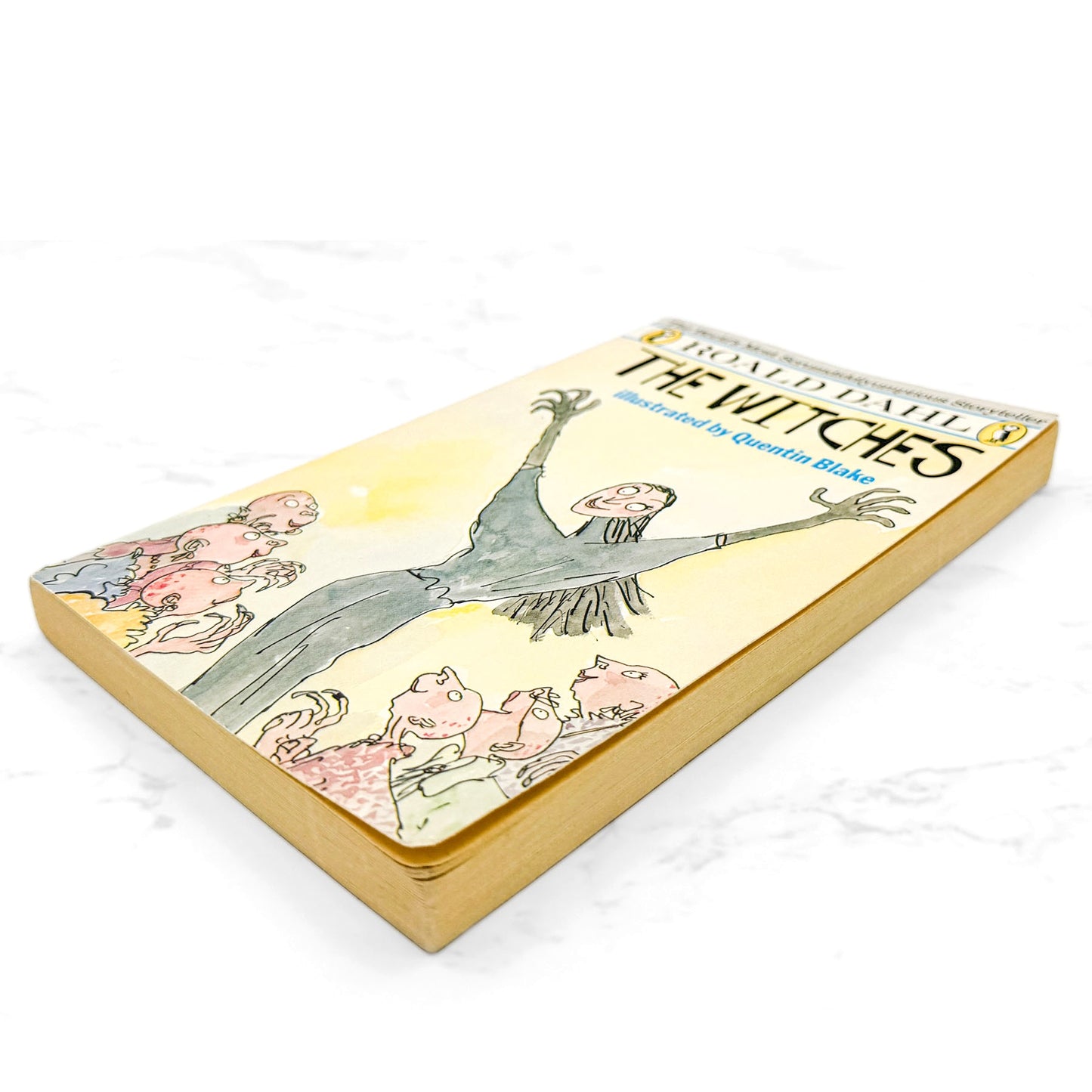 The Witches by Roald Dahl [FIRST PAPERBACK EDITION] 1985 • Puffin Books