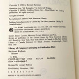 Thinner by Richard Bachman AKA Stephen King [FIRST EDITION • FIRST PRINTING] 1984 • NAL Books