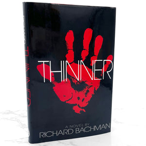 Thinner by Richard Bachman "aka Stephen King" [1984 HARDCOVER] BCE • NAL