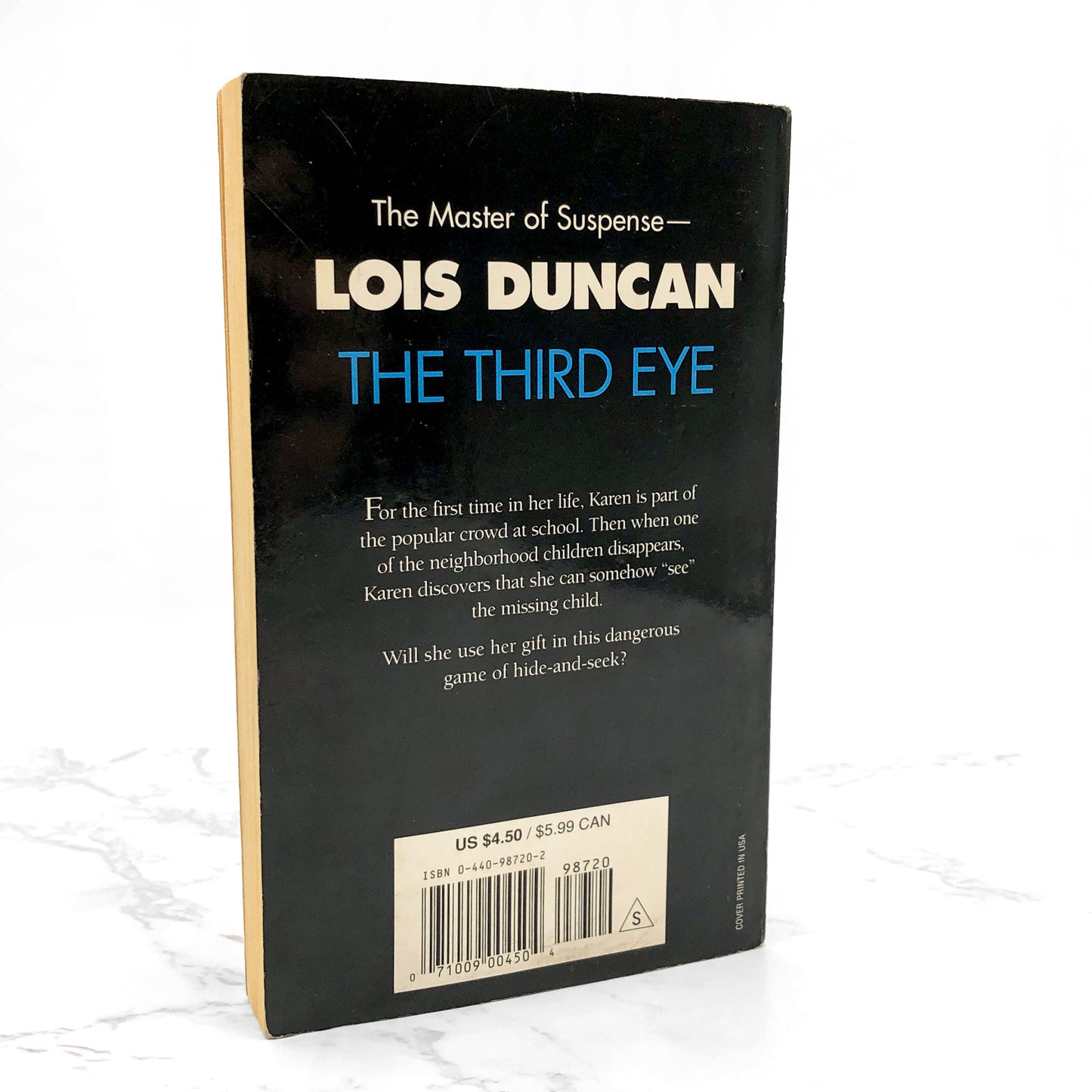 The Third Eye by Lois Duncan [1991 PAPERBACK] • Laurel-Leaf