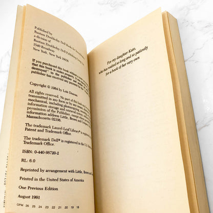 The Third Eye by Lois Duncan [1991 PAPERBACK] • Laurel-Leaf