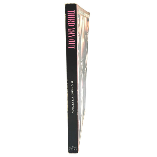 Third Man Out by Richard Stevenson [FIRST PAPERBACK PRINTING] 1993 • Stonewall Inn Mysteries