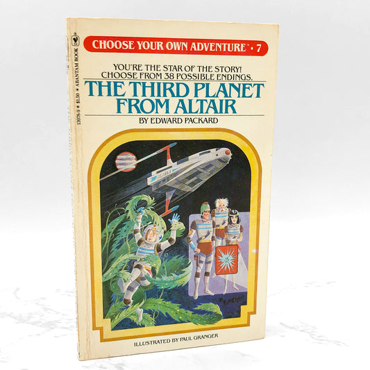 The Third Planet from Altair [Choose Your Own Adventure #7] by Edward Packard [FIRST PAPERBACK PRINTING] 1980 • Bantam