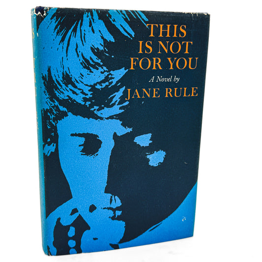 This Is Not For You by Jane Rule [FIRST EDITION • FIRST PRINTING] 1970 • McCall