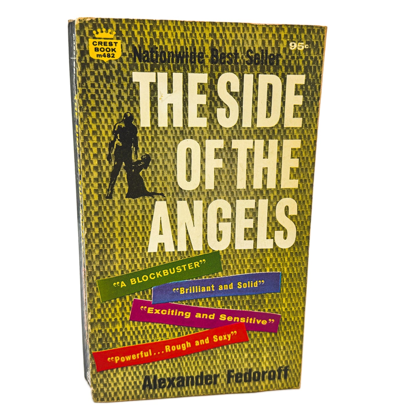 This Side of the Angels by Alexander Fedoroff [FIRST PAPERBACK PRINTING] 1961 • Crest