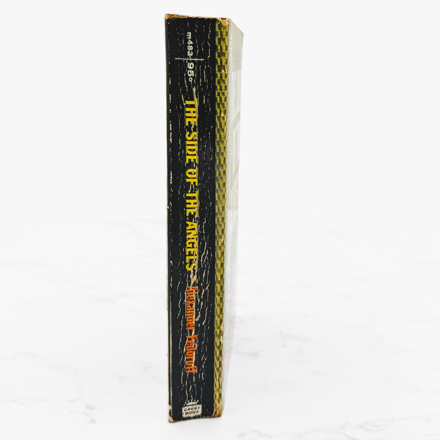 This Side of the Angels by Alexander Fedoroff [FIRST PAPERBACK PRINTING] 1961 • Crest