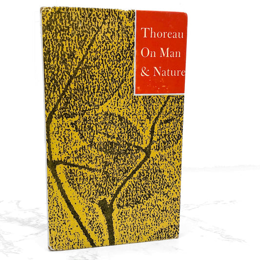 Thoreau On Man and Nature by Henry David Thoreau [FIRST EDITION] 1960 • Peter Pauper Press