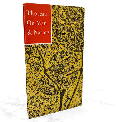 Thoreau On Man and Nature by Henry David Thoreau [FIRST EDITION] 1960 • Peter Pauper Press