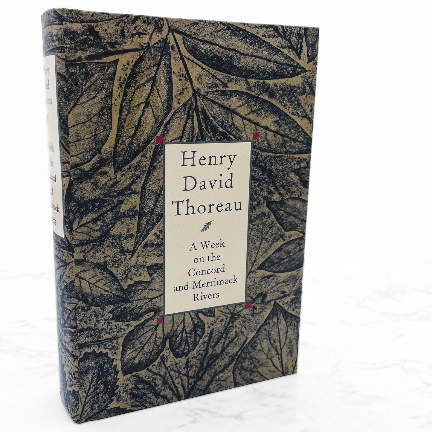 Walden, A Week on the Concord & Merrimack Rivers by Henry David Thoreau [DUAL HARDCOVER SET] 1996 • BOMC