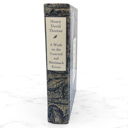 Walden, A Week on the Concord & Merrimack Rivers by Henry David Thoreau [DUAL HARDCOVER SET] 1996 • BOMC