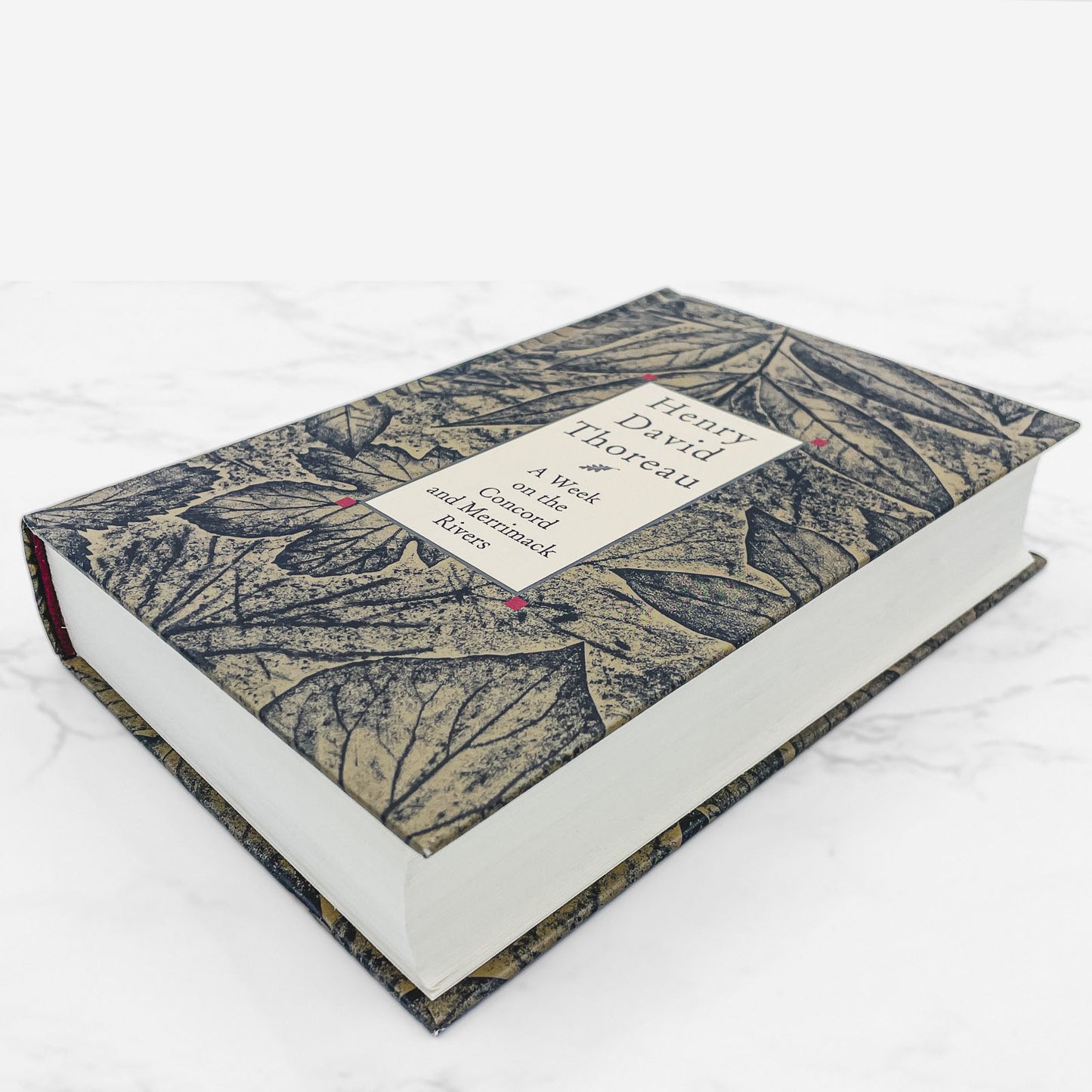 Walden, A Week on the Concord & Merrimack Rivers by Henry David Thoreau [DUAL HARDCOVER SET] 1996 • BOMC