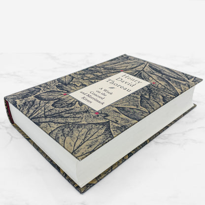 Walden, A Week on the Concord & Merrimack Rivers by Henry David Thoreau [DUAL HARDCOVER SET] 1996 • BOMC