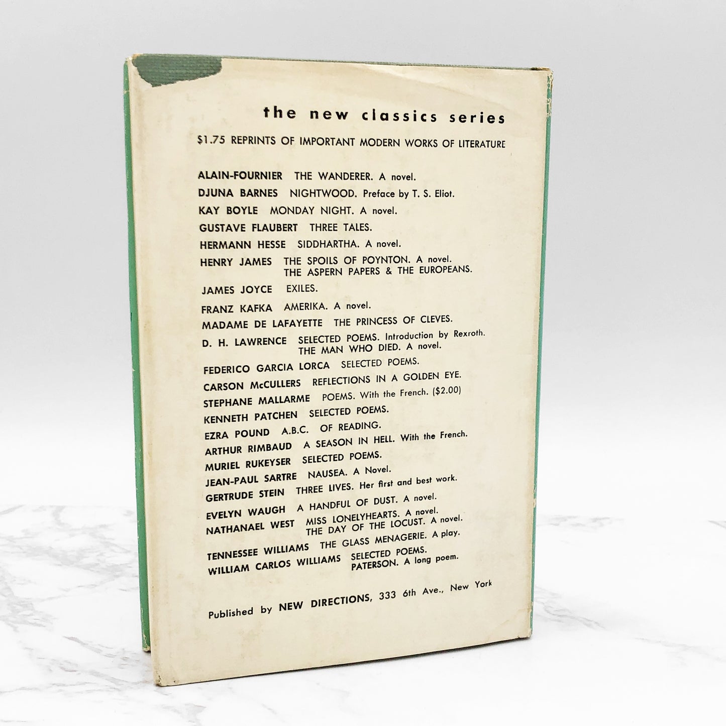 Three Lives by Gertrude Stein [ANTIQUE HARDCOVER] 1933 • New Directions