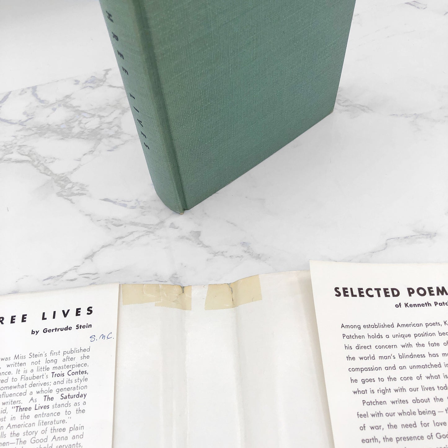 Three Lives by Gertrude Stein [ANTIQUE HARDCOVER] 1933 • New Directions