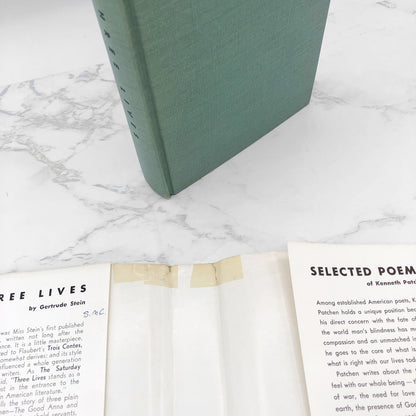 Three Lives by Gertrude Stein [ANTIQUE HARDCOVER] 1933 • New Directions
