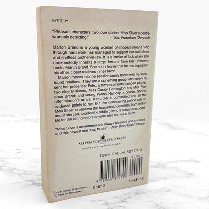 Through the Wall by Patricia Wentworth [1989 PAPERBACK] • Perennial Library • Miss Silver #18