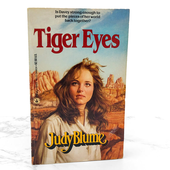 Tiger Eyes by Judy Blume [FIRST PAPERBACK EDITION] 1983 • Laurel-Leaf