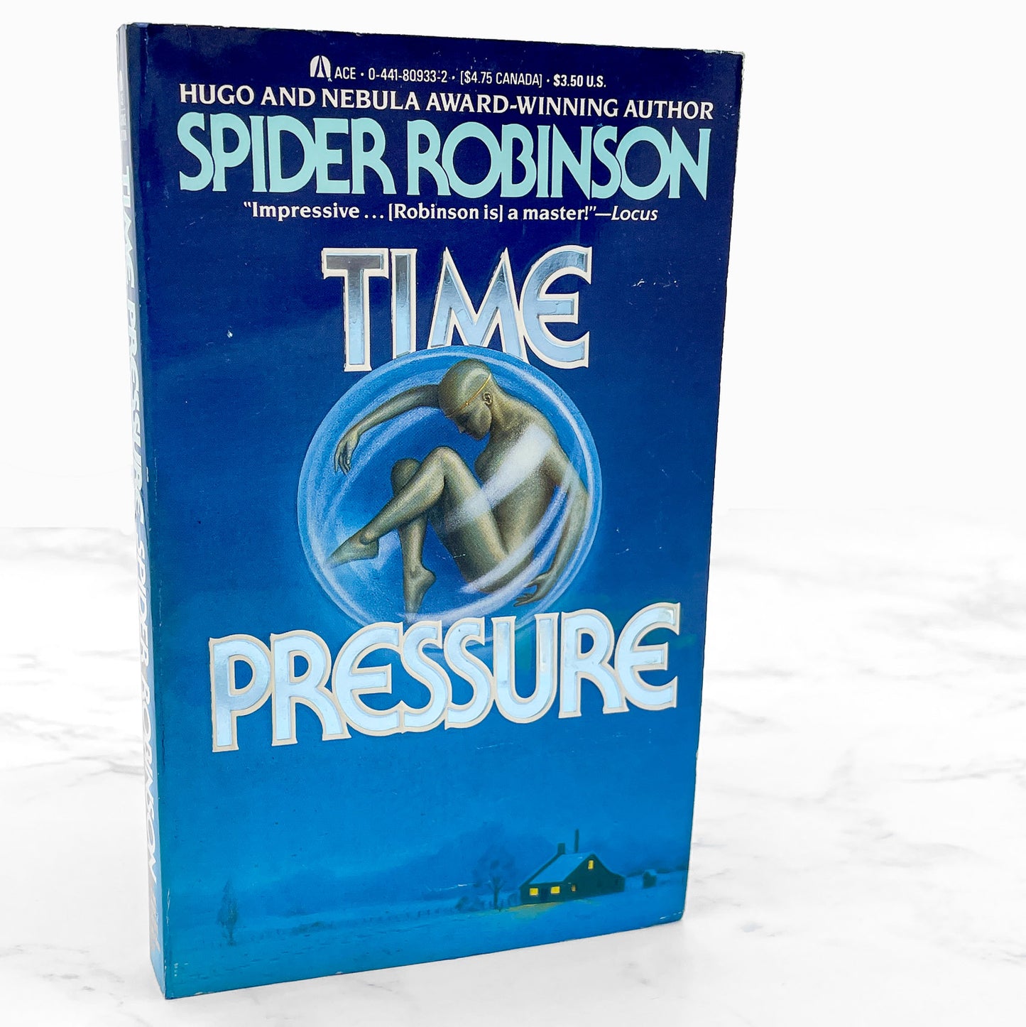 Time Pressure by Spider Robinson [FIRST PAPERBACK PRINTING] 1988 • Ace Science Fiction