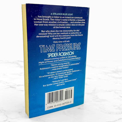 Time Pressure by Spider Robinson [FIRST PAPERBACK PRINTING] 1988 • Ace Science Fiction