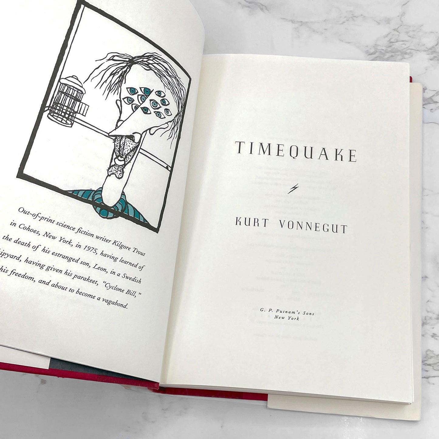 Timequake by Kurt Vonnegut [FIRST EDITION • FIRST PRINTING] 1997 • G.P. Putnam's Sons