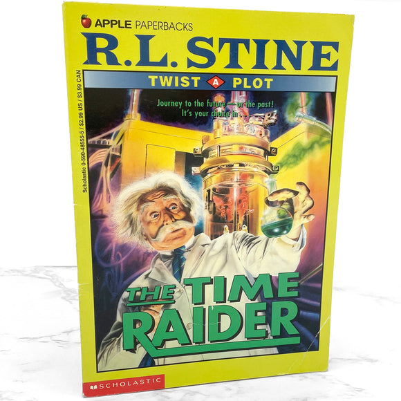 The Time Raider by R.L. Stine [TRADE PAPERBACK] 1992 • Twistaplot #1