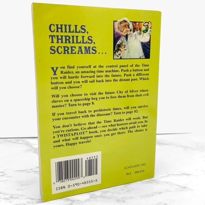 The Time Raider by R.L. Stine [TRADE PAPERBACK] 1992 • Twistaplot #1