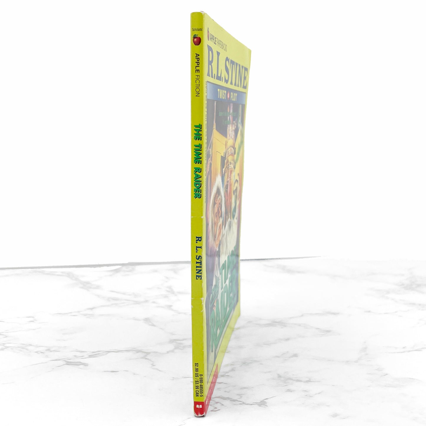 The Time Raider by R.L. Stine [TRADE PAPERBACK] 1992 • Twistaplot #1