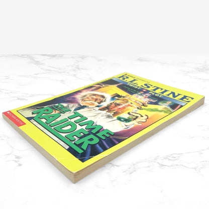 The Time Raider by R.L. Stine [TRADE PAPERBACK] 1992 • Twistaplot #1