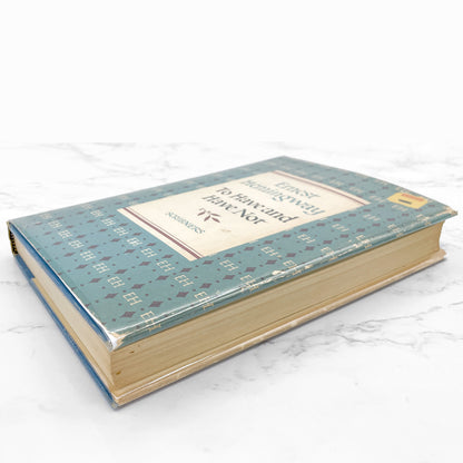 To Have and Have Not by Ernest Hemingway [SECOND EDITION HARDCOVER] 1954 • Charles Scribner's Sons