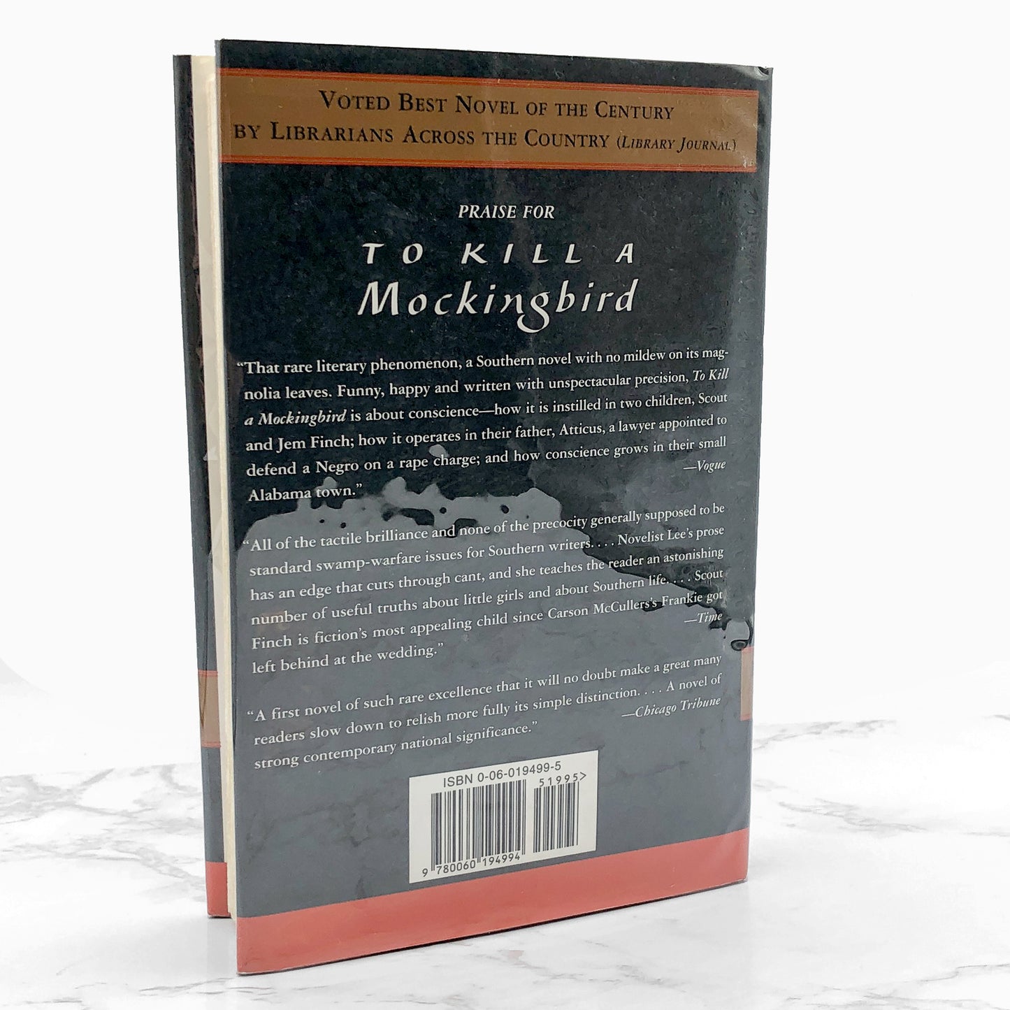 To Kill a Mockingbird by Harper Lee [40th ANNIVERSARY HARDCOVER] 1999 • Harper Collins