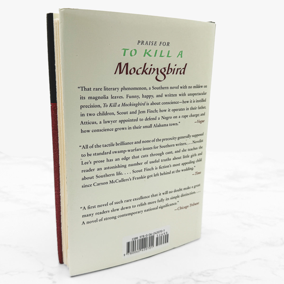 To Kill a Mockingbird by Harper Lee [35th ANNIVERSARY HARDCOVER] 1995 • Harper