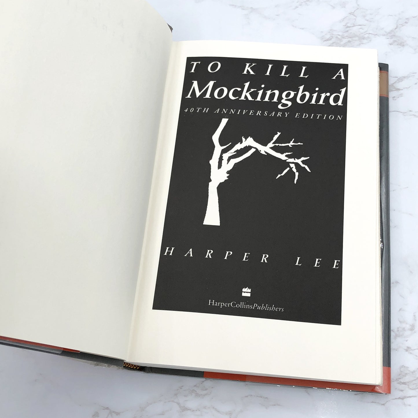 To Kill a Mockingbird by Harper Lee [40th ANNIVERSARY HARDCOVER] 1999 • Harper Collins