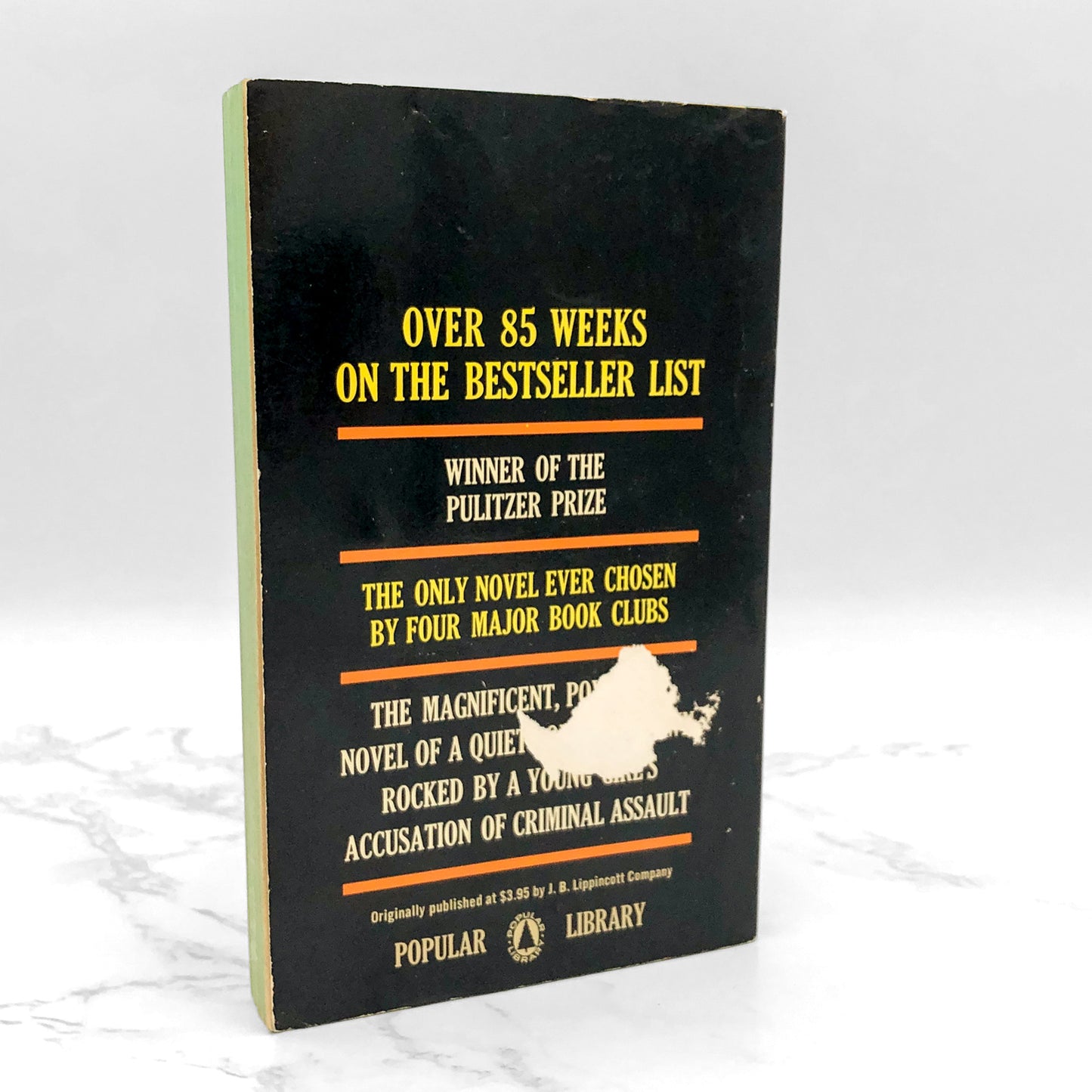 To Kill a Mockingbird by Harper Lee [FIRST PAPERBACK PRINTING] 1962 • Popular Library