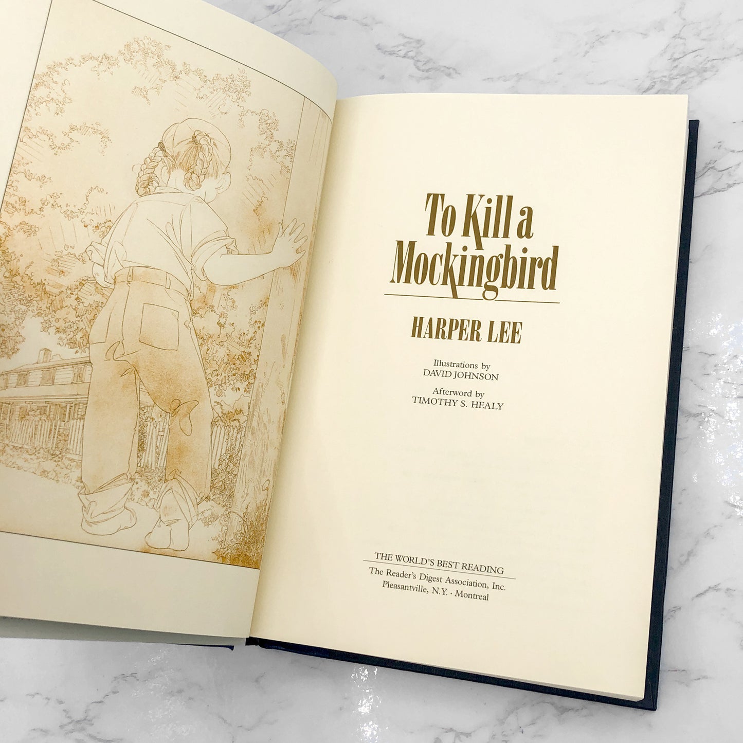 To Kill a Mockingbird by Harper Lee [ILLUSTRATED HARDCOVER] 1993