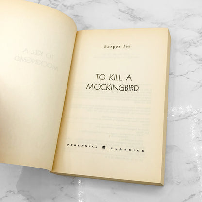 To Kill a Mockingbird by Harper Lee [TRADE PAPERBACK] 2002 • Perennial Classics