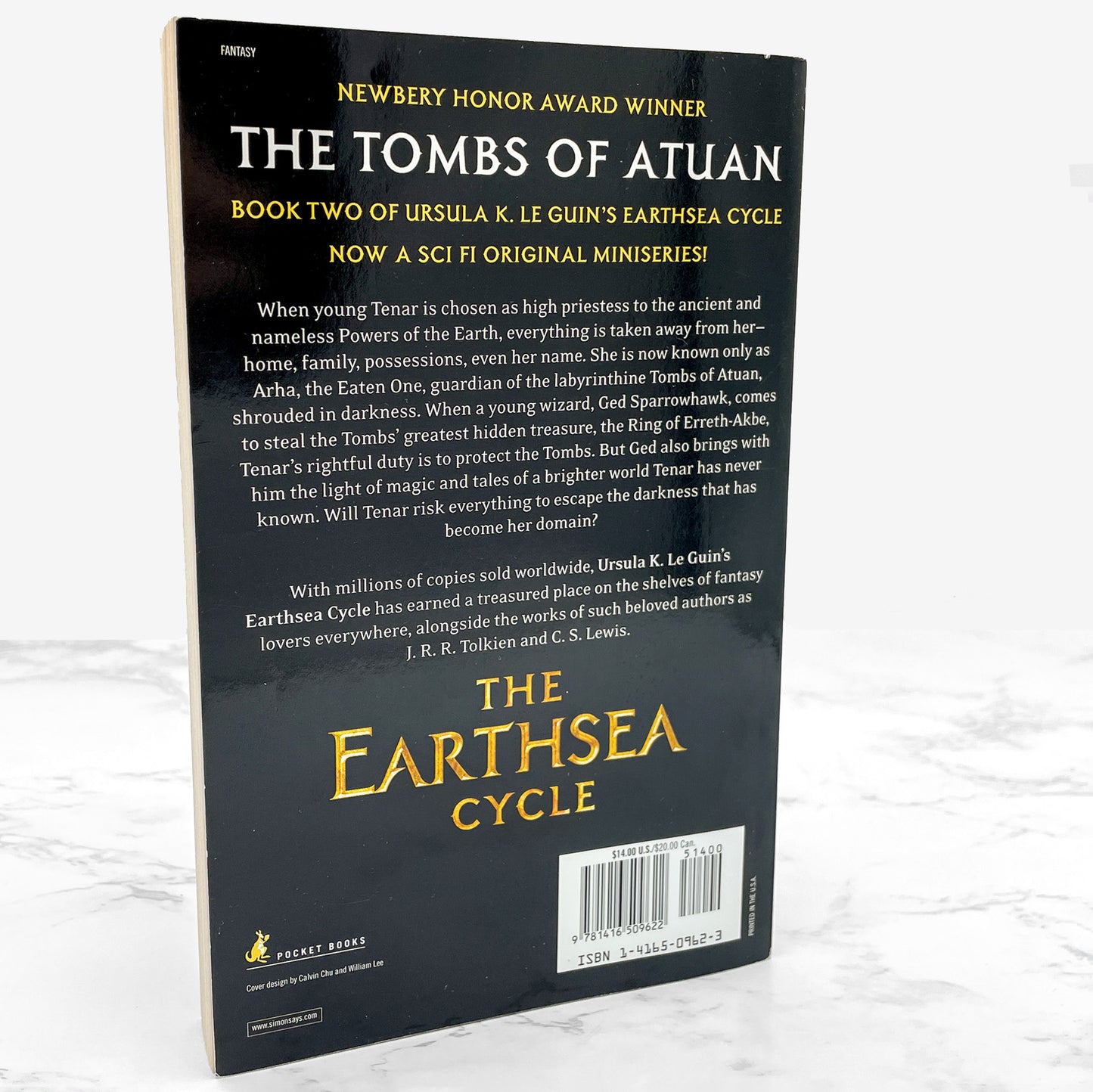 The Tombs of Atuan by Ursula K. Le Guin [TRADE PAPERBACK] 2004 •TV Tie-in • Earthsea #2
