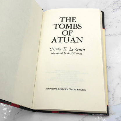 The Tombs of Atuan by Ursula K. Le Guin [HARDCOVER RE-PRINT] 2001 • Atheneum • Earthsea #2